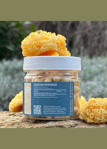 Тремела (Tremella fuciformis), капсули по 120 шт 0.5 г Лісовик (334292925)