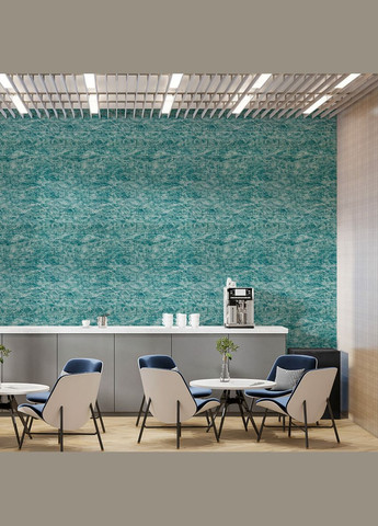 Декоративна 3D панель самоклейка під цеглу DEEP SEA (067) SW-00000170 Sticker Wall (298284326)
