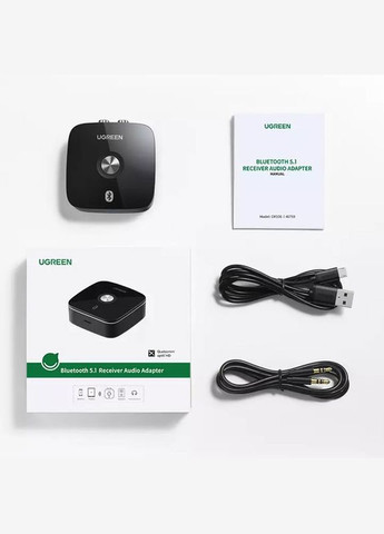Приемник Bluetooth Wireless Bluetooth Audio Receiver 5.1 with 3.5mm and 2RCA Adapter CM106 Ugreen (315761306)
