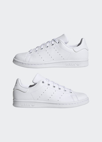 Білі всесезонні кросівки stan smith adidas