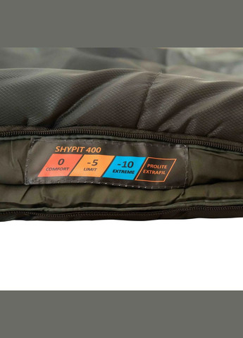 Спальний мішок Shypit 400XL ковдра з капюш правий olive 220/100 UTRS060L-R Tramp (290193636)