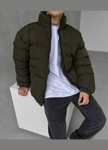 Оливковая (хаки) куртка No Brand