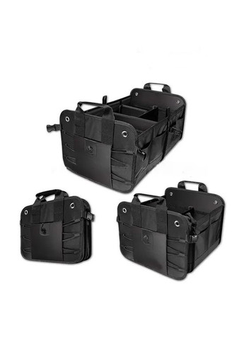 Сумка органайзер в багажник автомобіля, органайзер для авто в багажник, вечлика 60 см, чорна No Brand (329194605)