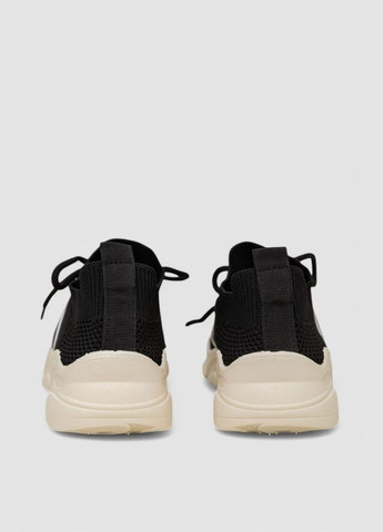 Кросівки жіночі текстильні Ager Кроссовки чорно-білі демісезони (318561181)