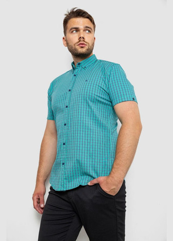 Сорочка чоловіча в клітинку, колір жовтий, Ager (339602546)