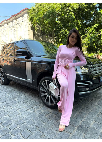 Женский комплект (лонгслив + штаны палаццо) Україна (353495331)