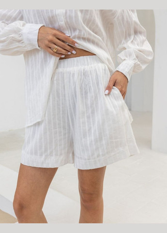 Костюм з шортами 111705 Білий No Brand (339606669)