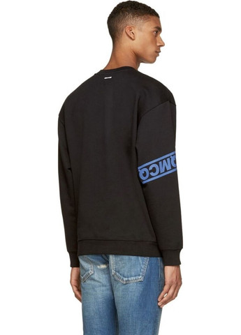 Чорний світшот Alexander McQueen напис (298071772)