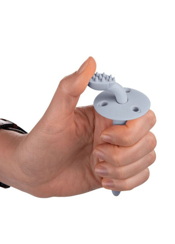 Силіконова щітка для зубів з обмежувачем, блакитний () Canpol Babies 51/500_blu (328401855)