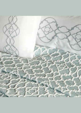 Набор постельного белья с вышивкой и жаккардовым покрывалом Victoria maldiv мальдивы евро Dantela Vita (285778802)