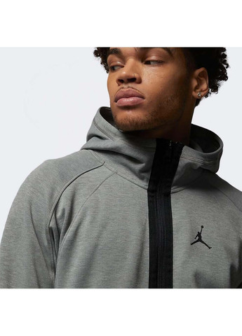 Чоловіча Толстовка M J DF SPRT STMT AIR FLC FZ Сірий Jordan (367591157)