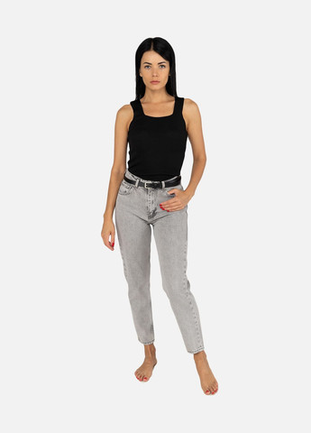 Женские джинсы, mom цвет светло-серый ЦБ-00255790 Blue Hill - (307362385)