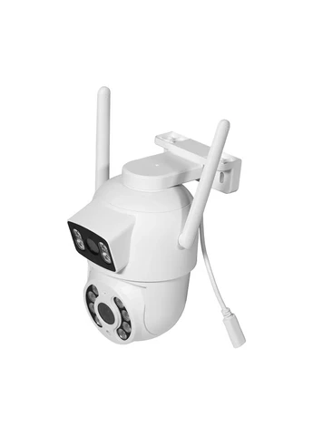 IP PTZ-видеокамера с WiFi 3Mp+3Mp VLC-9130WI/2C (Tuya) f=3.6mm+3.6mm, ИК+LED-подсветка, с микрофоном (75-00301) Light Vision (362961920)