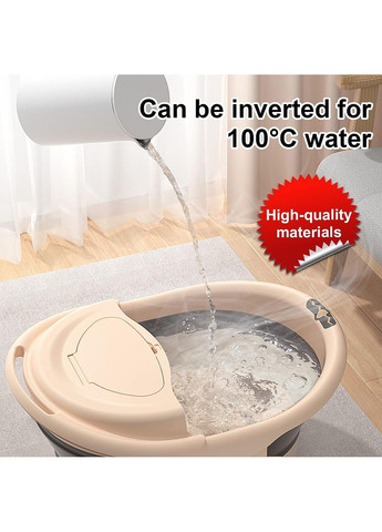 Массажная ванна для ног 50х41х42 см, для педикюра LY-64 Вeige No Brand (350349298)