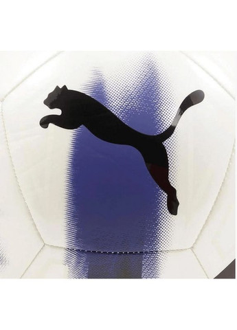 Мяч футбольный CAGE ball белый, черный, фиолетовый Уни (размер 5) 084346-01 Puma (369364665)