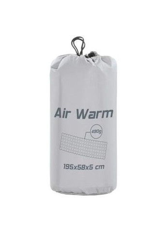 Туристический коврик надувний Air Warm Mat Grey (78248OII) (930660) Ferrino (390925988)