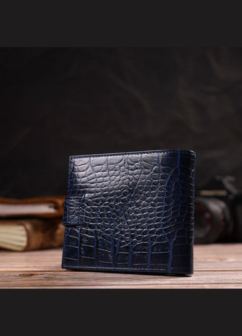 Гаманець чоловічий Шкіряний з тисненням під крокодила 21769 Canpellini (306881611)