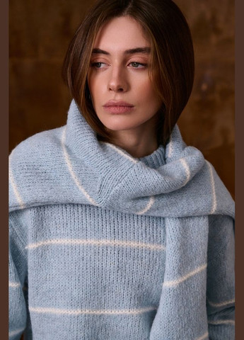 Комбінований демісезонний светр 2809 Bellise