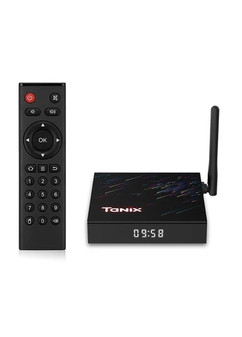 Смарт ТВ приставка TX68 4/64 Гб Smart TV Box Android 14 Tanix (338627400)