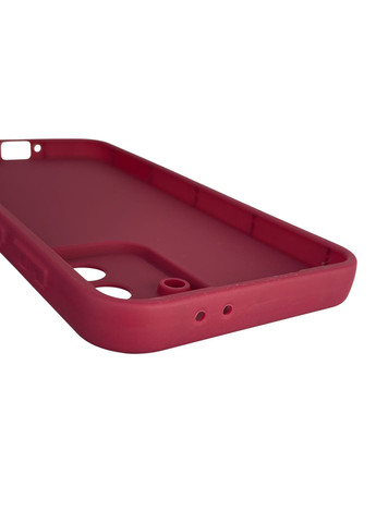 Чохол силіконовий Soft Touch для Galaxy A56 (SM-A566B) бордовий (Повний захист камери) Samsung (366386536)