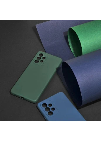 Чехол Colorful Case (TPU) для Samsung Galaxy A36 Forest green Wave (383418590)