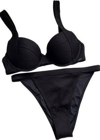 Чорний купальник чорний pink Victoria's Secret