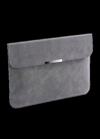 Чохол конверт для ноутбука з Еко-замші Smartdevil для Macbook Air Pro 13"-14" Cірий No Brand (290114801)