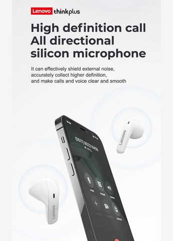 Бездротові навушники ThinkPlus X16 TWS Black Lenovo (300523856)