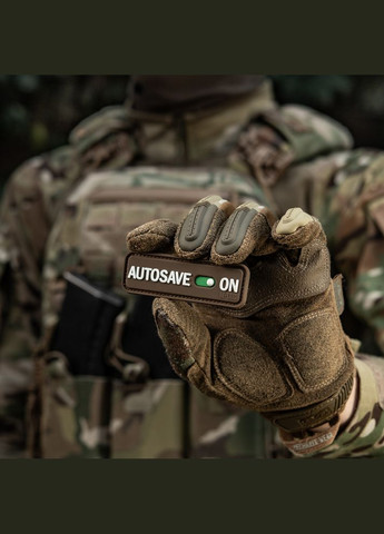 Нашивка Autosave PVC Coyote M-TAC (315047815)