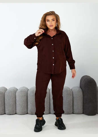 Вельветовый женский костюм No Brand (301581222)