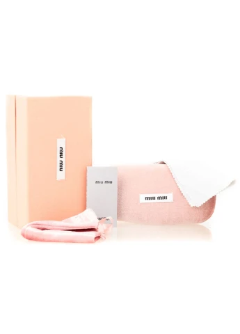 Чёрные брендовые солнцезащитные женские очки Seli Miu Miu (399926706)