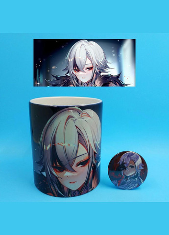 Колекційний Бокс Арлекіно з чашкой із Геншин Імпакт No Brand (348357879)