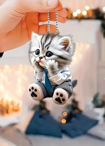 Кулон-підвіска " Кошеня "для сумки,мобільного або в авто No Brand (301854622)