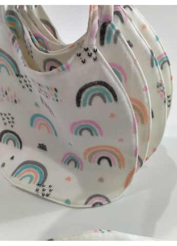 Слюнявчик водонепроницаемый, фланель на трикотажной мембране, размер 19*20 No Brand (370661646)