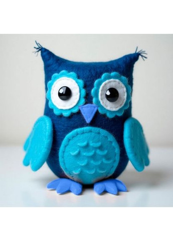 Набор мягкого фетра 743252 21х30см 5 листов синий Santi (364767762)