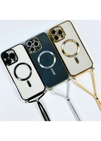 Чохол Crossbody Lanyard with Magsafe зі шнурком для iPhone 11 No Brand (382915124)