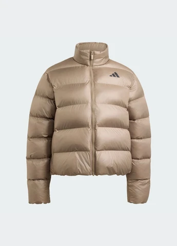 Бежевая демисезонная куртка essentials insulated adidas