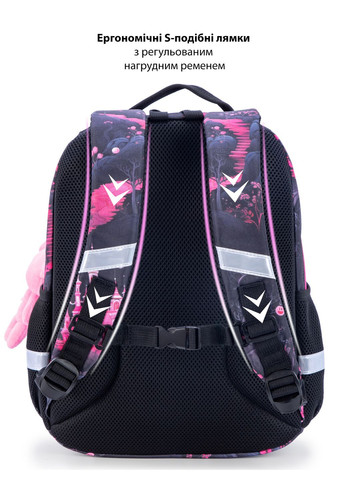 Ортопедический рюкзак с пеналом и мешком для девочки для начальной школы (Full 160-2) School Standard (294181421)