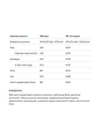 Протеин Isolate Protein - 2000g Banan Allnutrition (364201379)