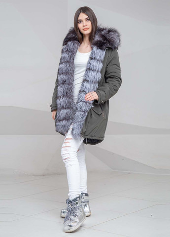 Парка (мех чернобурки) Chicly Furs (282597753)