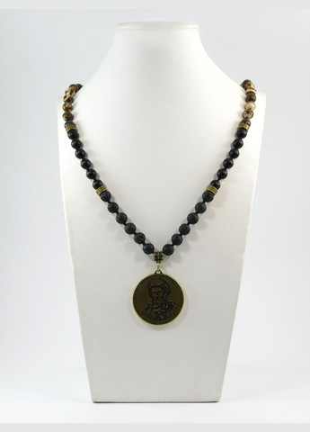 Намисто "Шевченкова гордість" Лава, Шунгіт, Яшма Fursa fashion (322316287)