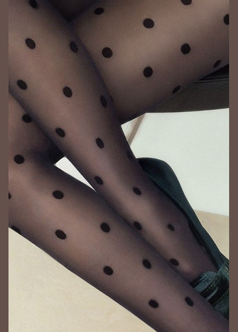 Колготки у великий горошок Fiore Encore 20d black (316323834)