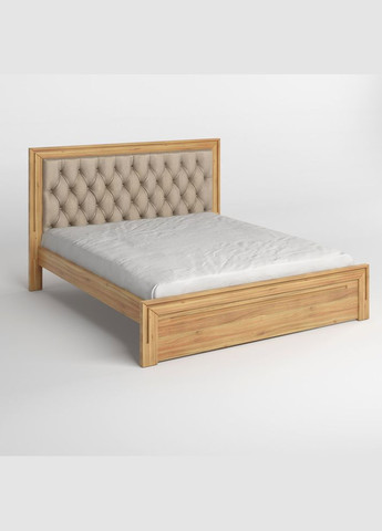 Полуторная деревянная кровать Торонто Т3 /Аляска 23 (бежевый) 120х190 см (MBG-7812) Mebigrand (366083557)