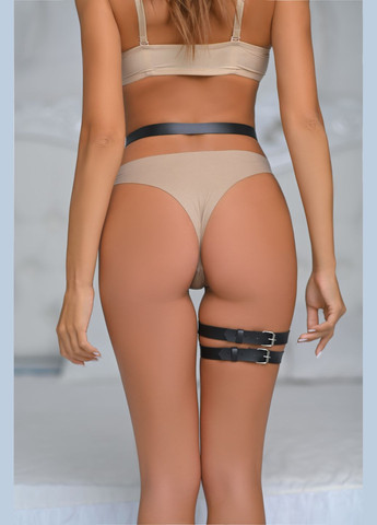 Эко кожа гартеры портупея на одну ногу Needle 219e No Brand (295572405)