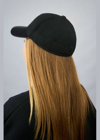 Кашемировая бейсболка унисекс с кожаным козырьком Island Braxton (322999947)