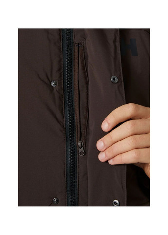 Коричнева куртка чоловіча reine parka brown 53630-755 Helly Hansen