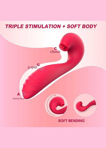 Вібратор 3в1 G Spot 30 режимів вібрації Swan (370612253)