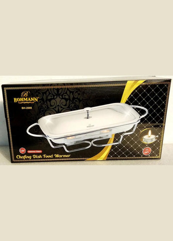 Марміт настільний підігрівач їжі BH-2008 термостійкий скляний посуд з підігрівом Bohmann (297330886)