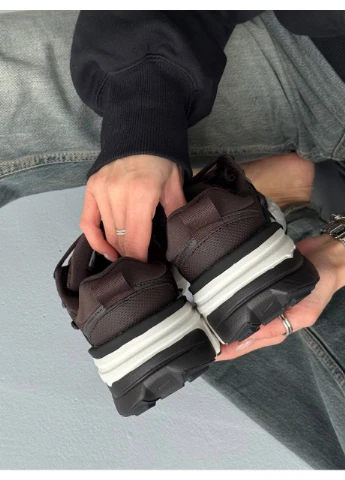 Кросівки жіночі Nike V2k Runtekk Brown Black | Найк В2К Рантекк коричневі демісезони (379130131)