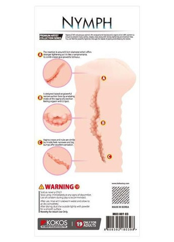Мастурбатор-вагина Nymph Kokos (369950425)